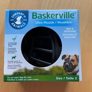 Baskerville Ultra Muzzle- size 2. Brand new!